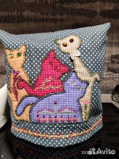 Грелка на чайник ручной работы