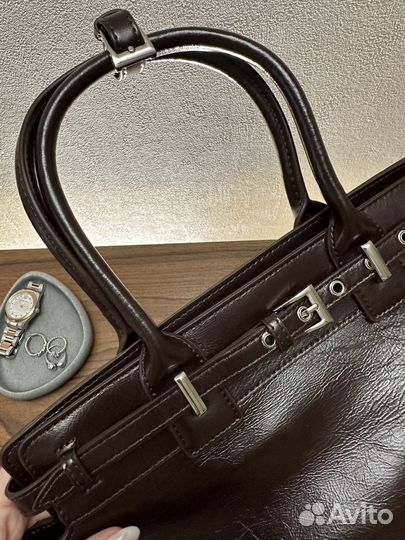 Сумка женская натуральная кожа бордовая prada