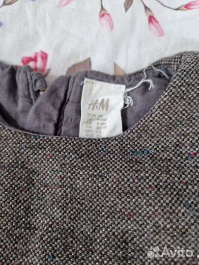 Сарафан (платье) H&M для девочки 4-6 мес