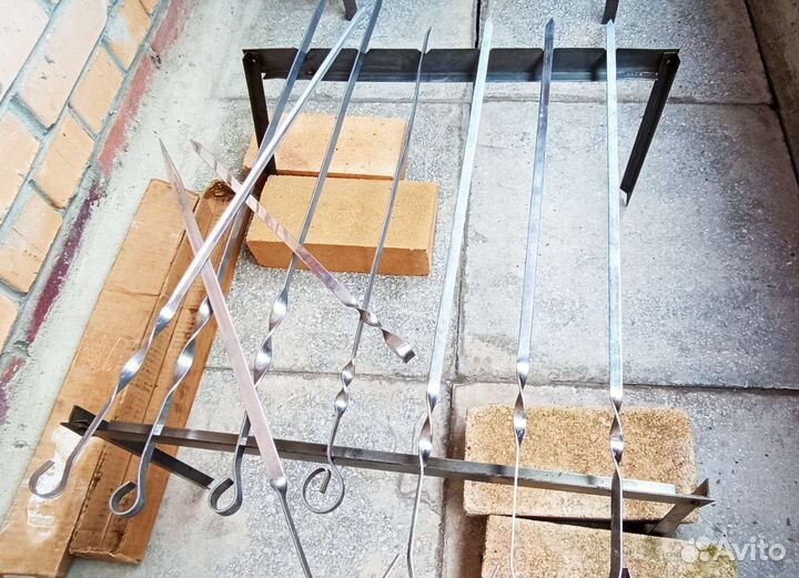 Мангал из нежавеющей стали, разборный, турист