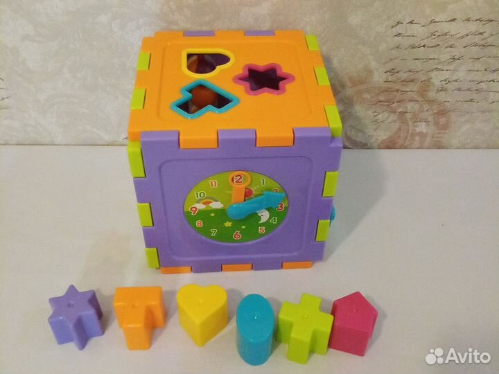 Развивающая игрушка, бизиборд, сортер