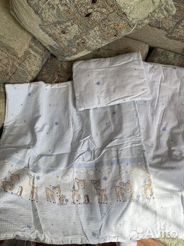 Трикотажный комплект в коляску