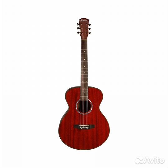 Красивая крафтовая гитара J.Karlsson MA140 махагон