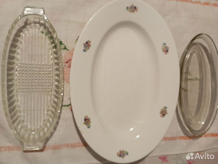 Салатники, селедницы, Тарелки СССР