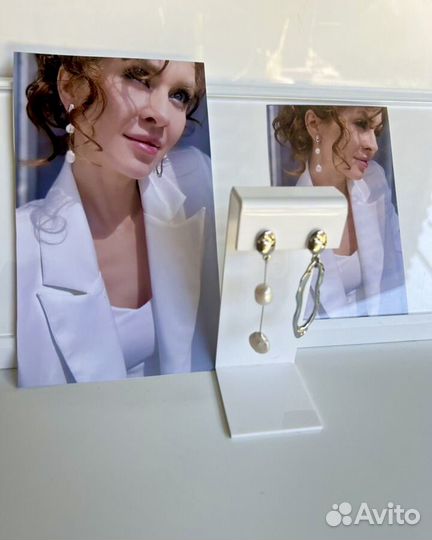 Асимметричные серьги