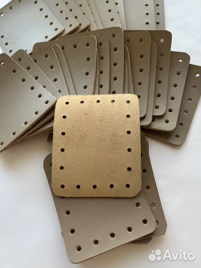 Заготовки из натуральной кожи