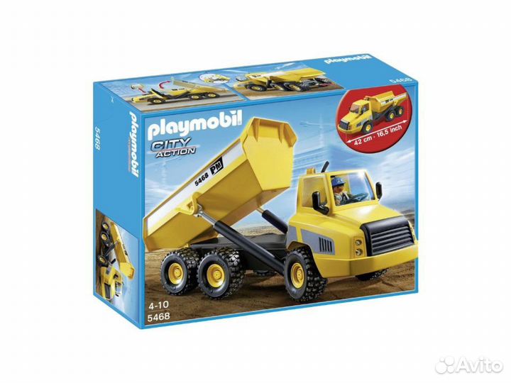Playmobil City Action 5468 Промышленный самосвал