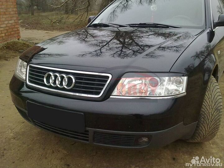 Реснички на фары для Audi A6C5