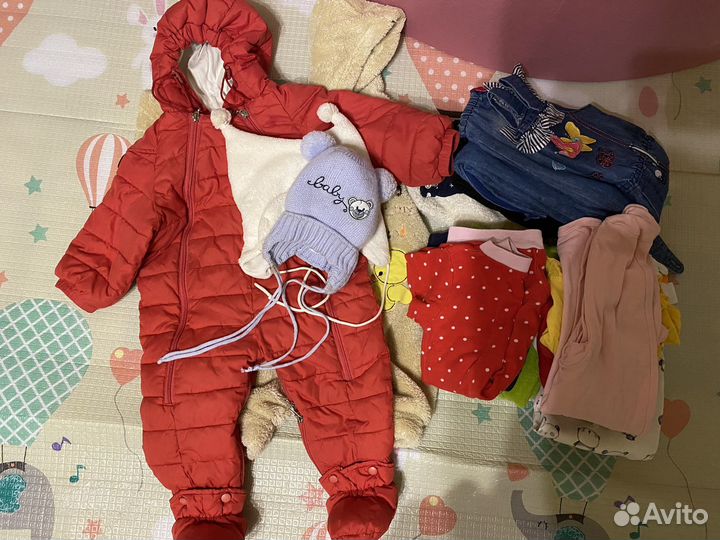 Детские вещи на девочку пакетом