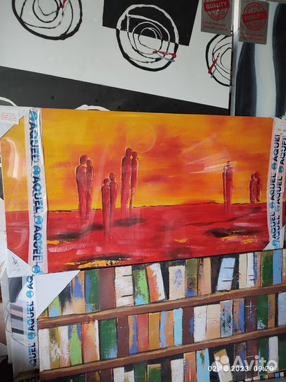 Картина маслом на холсте абстракция