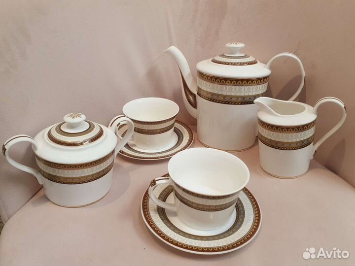 Сервиз чайный новый 7 предметов