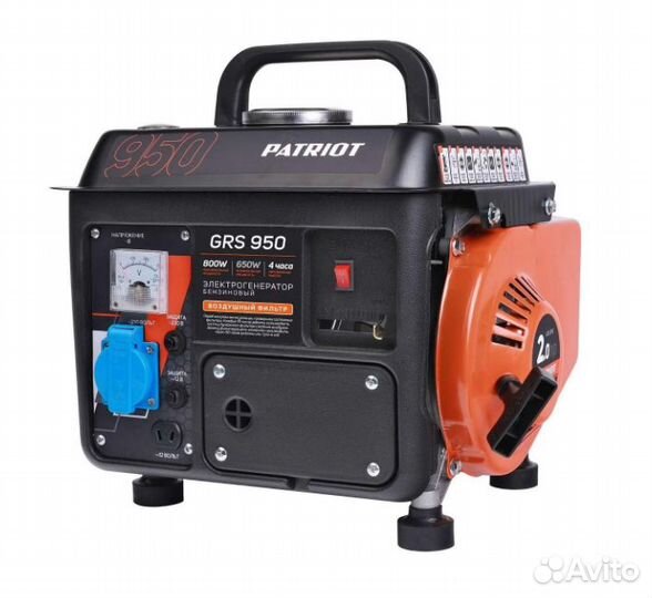 Аренда свежего генератора 650-800Вт / 3.3Квт