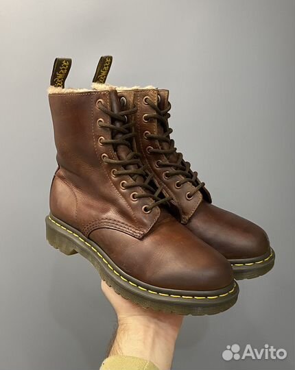 Ботинки зимние Dr.Martens 1460 Faux Fur Lined