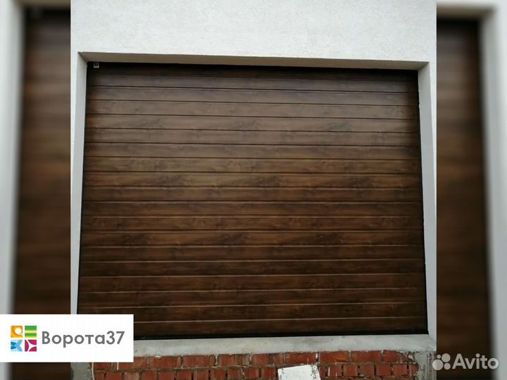 Гаражные секционные ворота