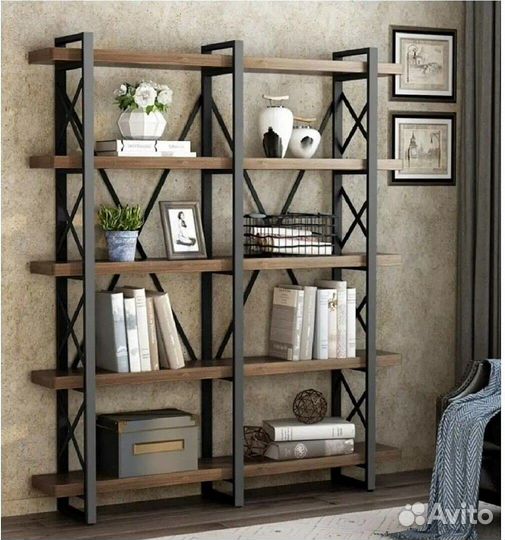 Полки в стиле лофт