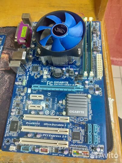 Комплекты 4 ядра + 8гб ddr3 + гар. 3мес