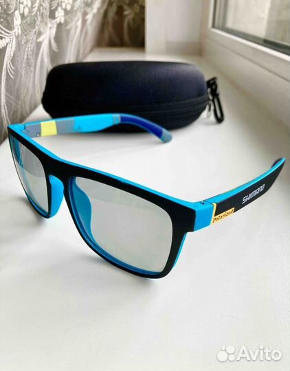 Фотохромные очки Shimano матовые с футляром