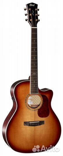 Электроакустическая гитара Cort Gold-A8-wcase-LB