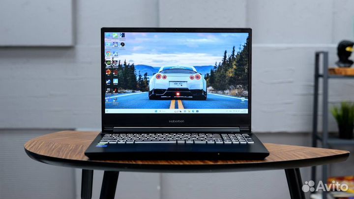 Новый игровой ноутбук Maibenben X556 гарантия