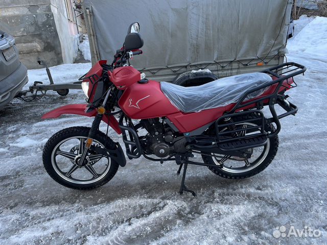 Мотоцикл intruder 200 красный