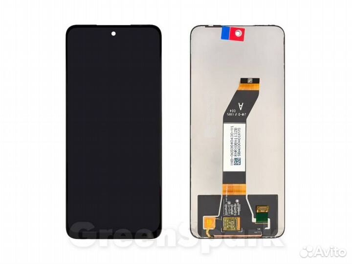 Дисплей для Xiaomi Redmi 10 +тач черный 100