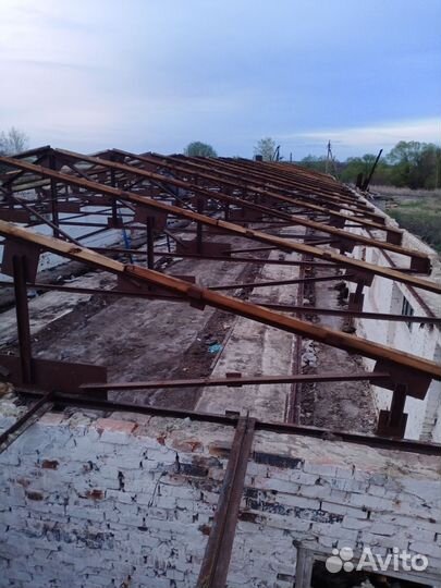 Металлоконструкции бу, фермы, крыши