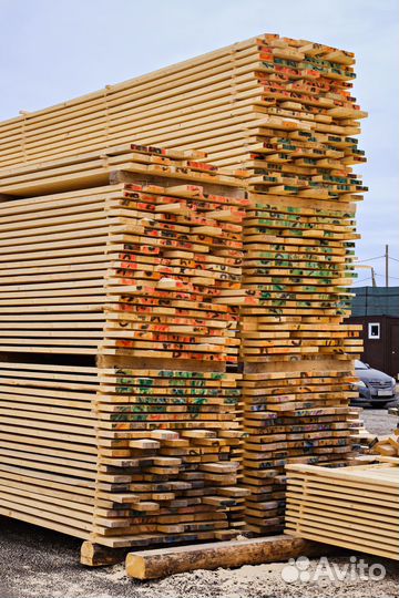 Пиломатериал (доска 25*100*6м) сорт 2