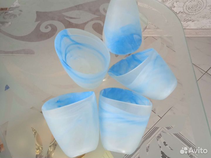 Плафоны для люстры 5 штук