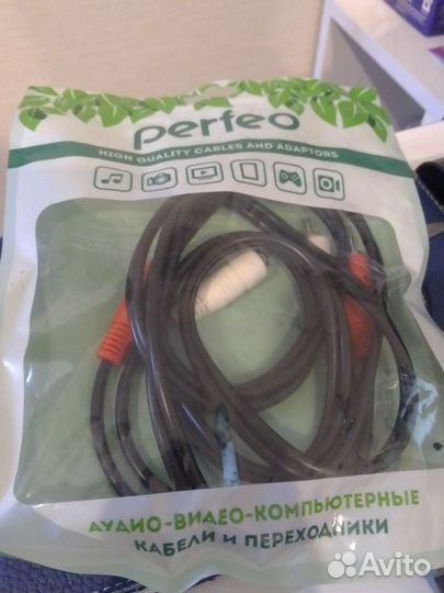 Perfeo кабель 2rca-2rca