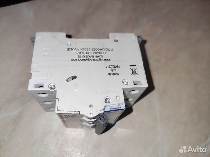 Трехполюсный Legrand 10A, Диф, авдт Легранд