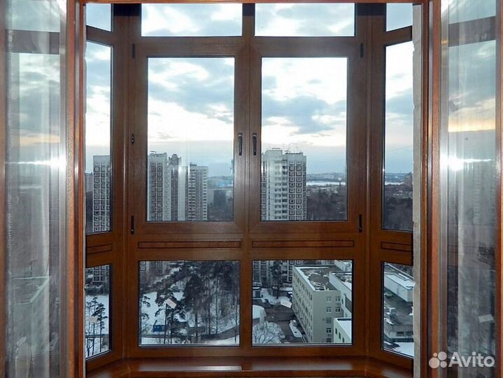 Остекление балконов и лоджий в рассрочку O2284