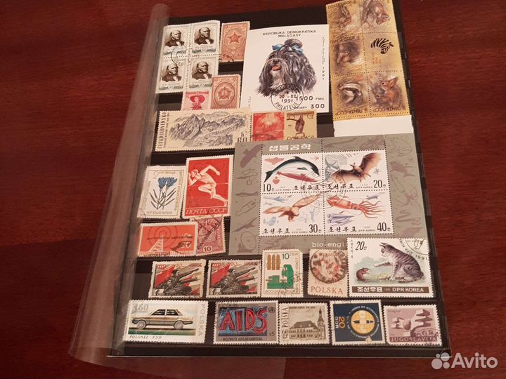 Набор марок разных стран