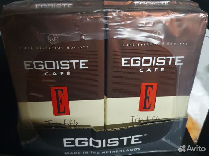 Кофе egoiste truffle молотый