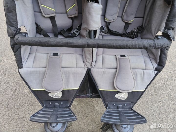 Коляска для двойни 2 в 1 TFK Twin Trail