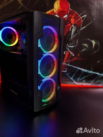 Игровой/RX 580 8gb/16 Gb/i3-12100/512Gb M2 SSD