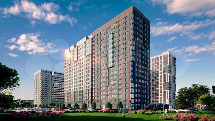 1-к. квартира, 34,1 м², 8/18 эт.