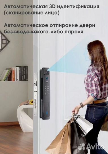 Биометрический дверной замок SmartGuard