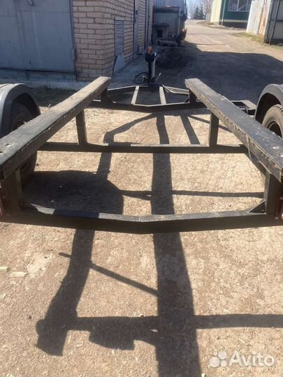 Продам самодельный лодочный прицеп