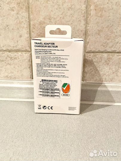 Адаптер Samsung 45W (новый)