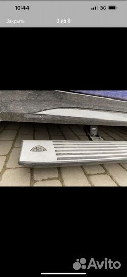 Выдвижные пороги mercedes maybach gls x167