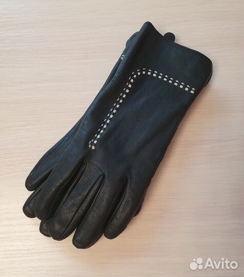 Перчатки кожаные женские
