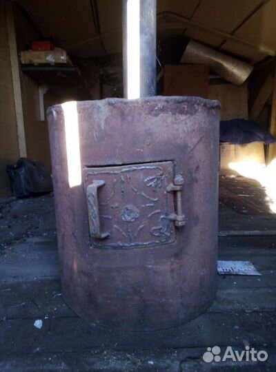 Печь буржуйка для гаража