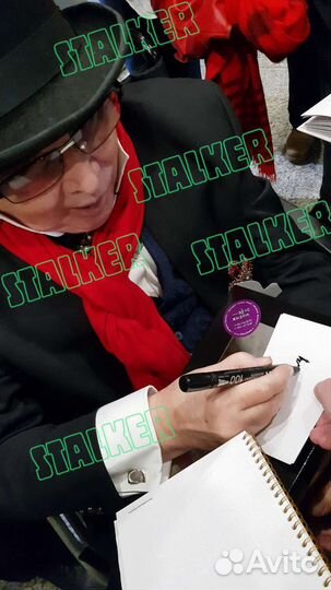 Два автографа Вячеслава Зайцева