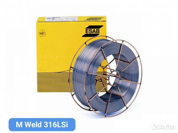 Сварочная проволока нерж 316lsi esab m weld