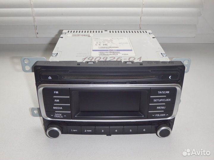 Автомагнитола Rio 2015-2017