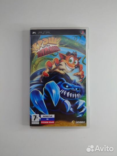 Крэш битва титанов PSP игра