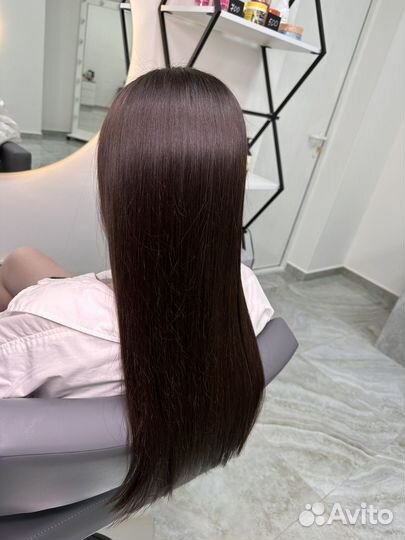 Кератиновое выпрямление волос на дому