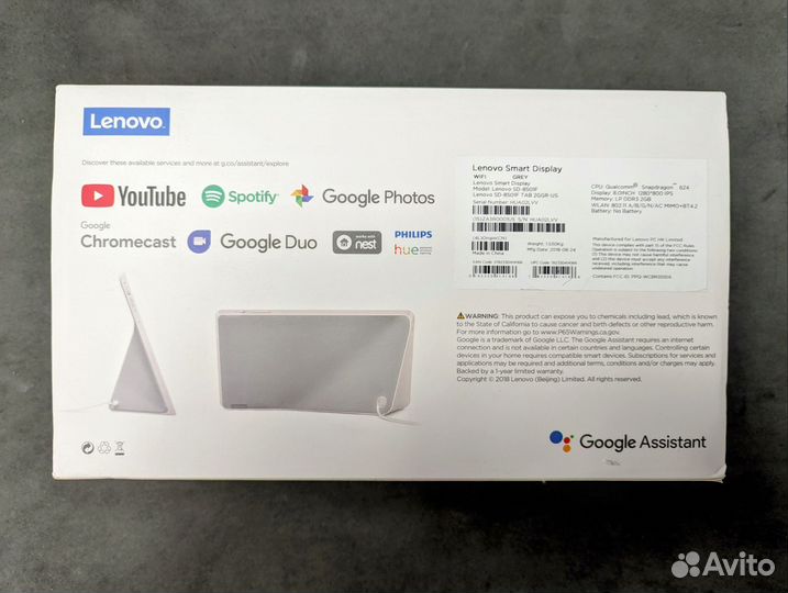 Умный дисплей Lenovo 8