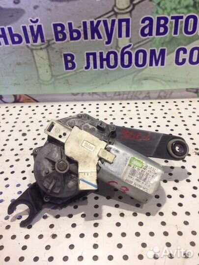 Моторчик стеклоочистителя задний Citroen C3