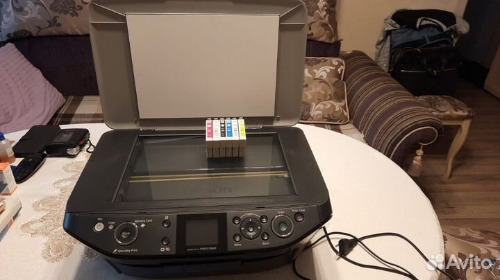 Мфу Epson Stylus Photo RX610, цветн., A4